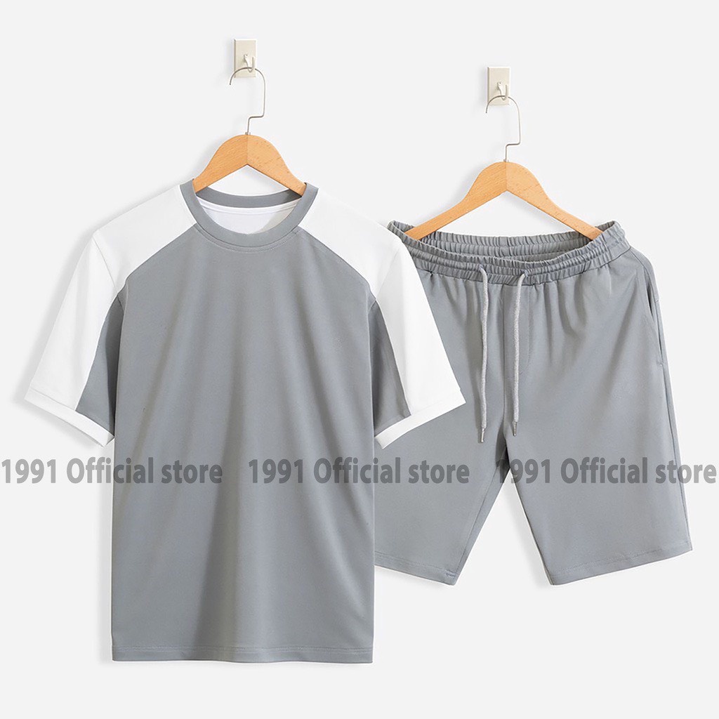 Bộ Hè Nam Thể Thao Phối Màu Tay Trẻ Trung Năng Động - BN321