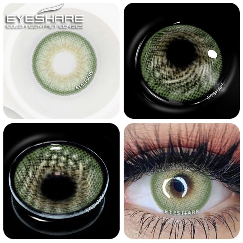 EYESHARE [Hàng mới về] Cặp kính áp tròng màu SIAM mềm sử dụng được nhiều lần