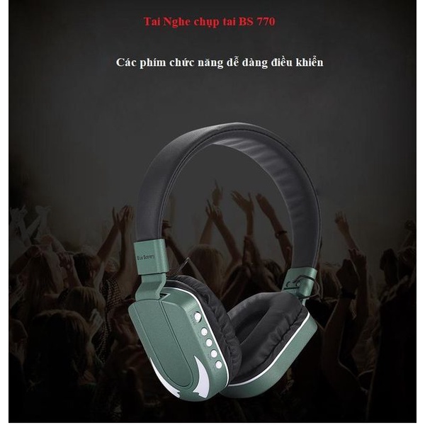 !MỚI! Tai nghe Bluetooth không dây BS. Đàm thoại 2 chiều nghe gọi lên tới 4-5 giờ. Dung lượng 300mAh