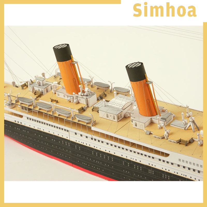 Mô hình tàu Titanic 3D bằng giấy tỷ lệ 1/400