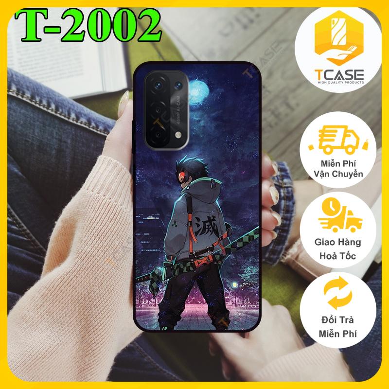 Ốp lưng nhám chống sốc dành cho Oppo A74 5G in hình nhân vật hoạt hình one piece