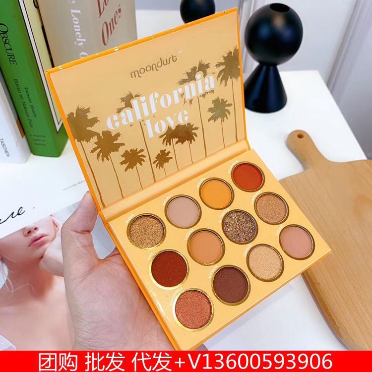 Bảng Mắt Nhũ 12 Ô california Love nội địa trung