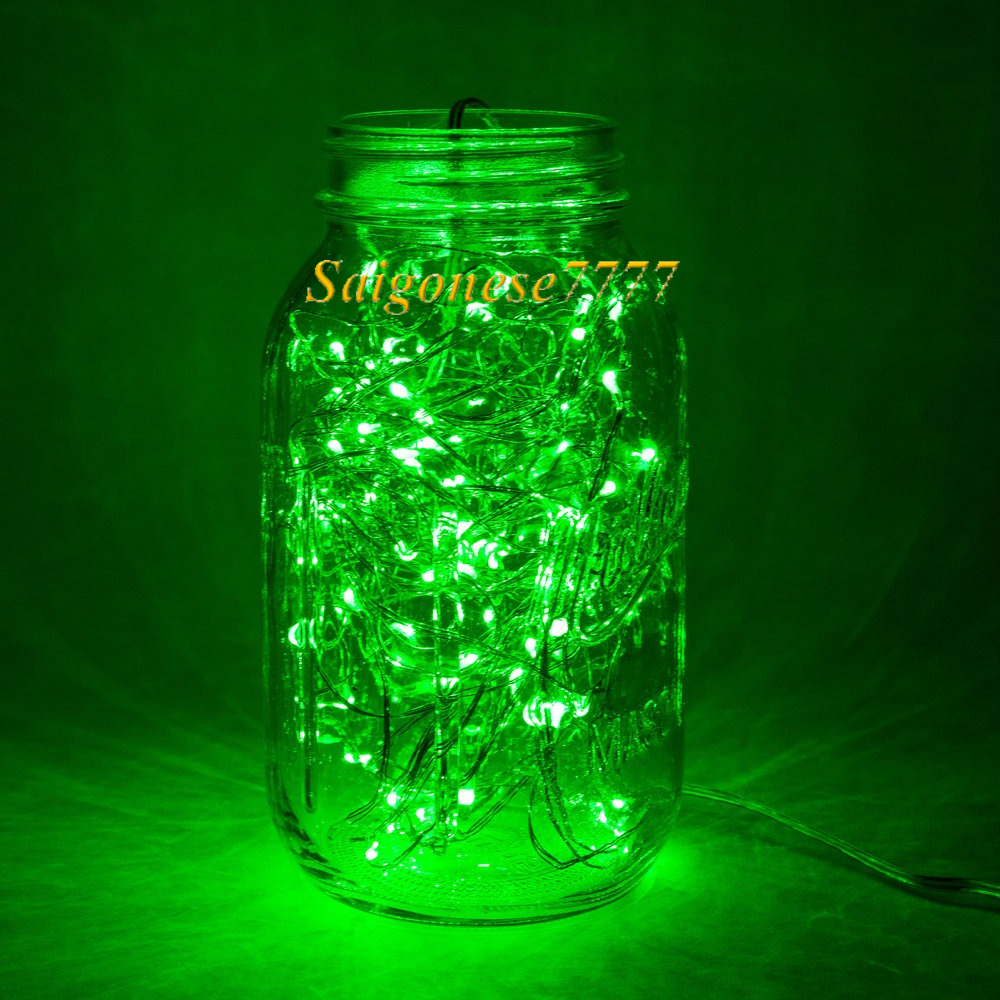 Đèn Led Không Chớp Nháy Cắm Điện- Dài 8 Mét 50 Đèn Led Đom Đóm Fairy Light Quấn Cây Sân Vườn Trang Trí Tiệc Lễ Tết Noel