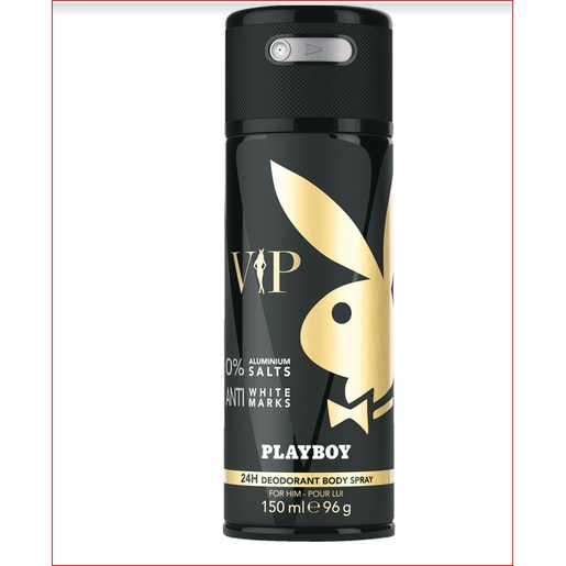 Xịt khử mùi cho nam Playboy VIP 150ml của Đức