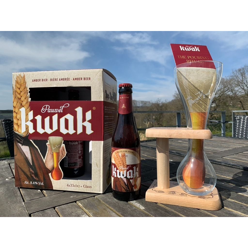 Set Quà Tặng Bia Pauwel Kwak 8,4%