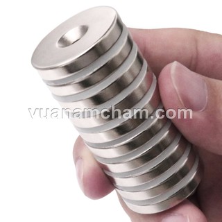 Nam châm vĩnh cửu dạng nhẫn 15x5(8x4)mm - Vua nam châm