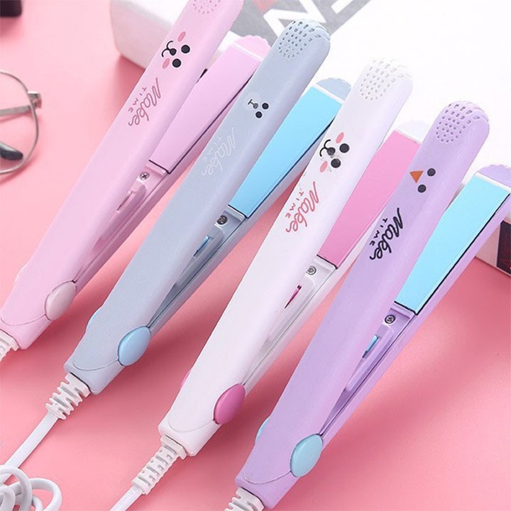 Máy duỗi tóc mini giá cực rẻ  vừa duỗi thẳng, vừa làm cụp tóc, vừa uốn xoăn, hàng cao cấp giá rẻ