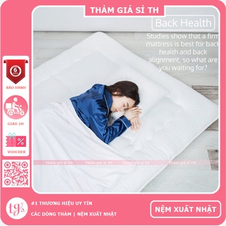 Nệm Bông gòn cao cấp 2 người và 1 người hàng dư xuất Nhật size 1m6x2m | 1m4 x2m và 1mx2m  I Cam Kết Chất Lượng