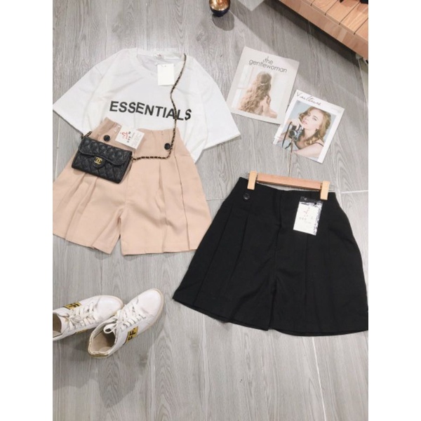 QUẦN VÁY KAKI 2 MÀU ĐEN BE CHẤT UMI MỀM MẠI ĐỨNG FOM PHỐI ĐỒ CỰC XINH PHỐ THỜI TRANG HOTTEEN