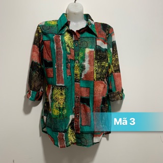Áo sơ mi trung niên 48-60 ký