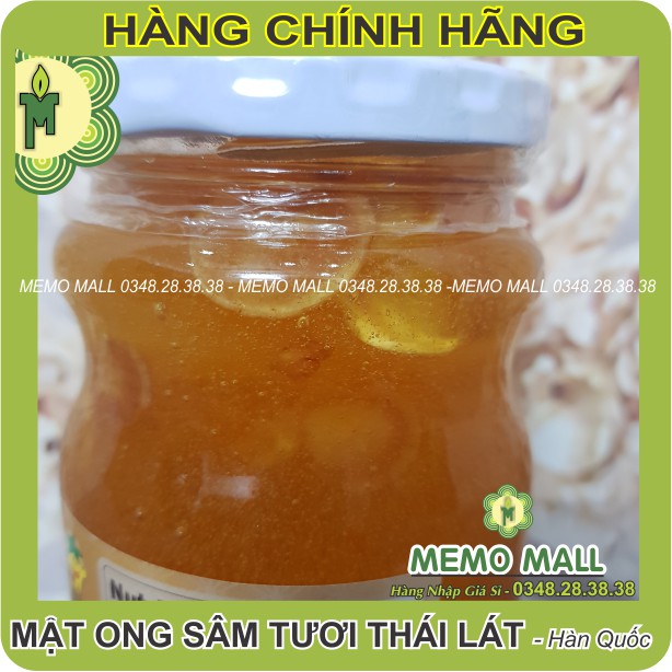 (Có Grab_TPHCM) MẬT ONG SÂM TƯƠI THÁI LÁT HÀN QUỐC BIO