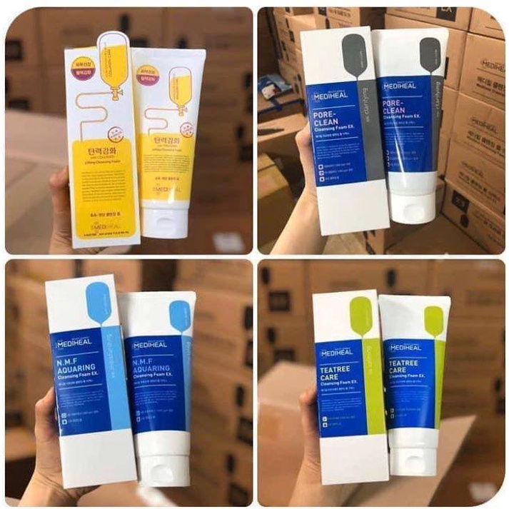Sữa Rửa Mặt Mediheal Cleansing Foam 170ml Sáng Da Ngừa Mụn Dưỡng Ẩm, Se Khít Lỗ Chân Lông CHUẨN AUTH | BigBuy360 - bigbuy360.vn