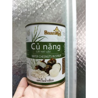 Củ Năng Cắt Hạt Đóng Hộp 560gr