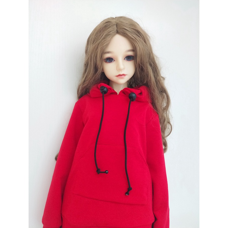 Áo Hoodie Dài Tay Thời Trang Cho Búp Bê 27-60cm Tỉ Lệ 1/3 /14 1/6