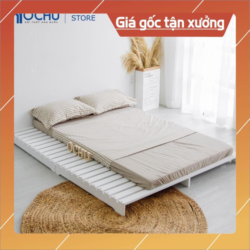 (Giá Xưởng) Giường Ngủ Pallet Gỗ Thông