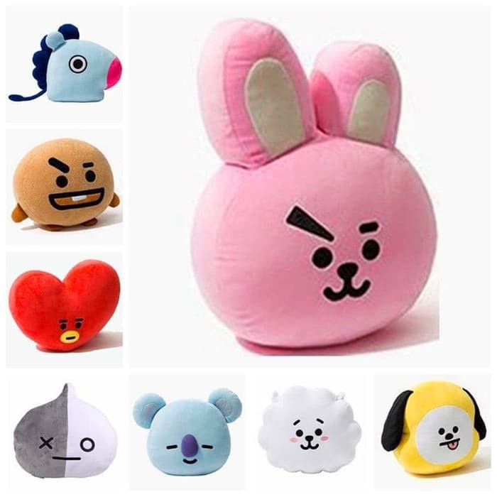 [Mã LIFE0503TOYS giảm 10% đơn 0Đ] (FreeShip) Gấu BT21 gối Size lớn nhất 40X50cm