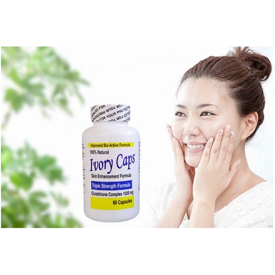Viên Uống Hỗ Trợ Trắng Da Ivory Caps,Viên Uống Bổ Sung Glutathione Giảm Nám Tàn Nhang AZDOCTOR