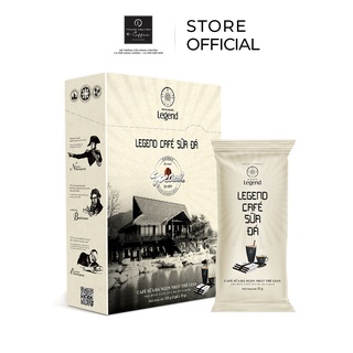 [Trung Nguyên E-coffee] Cà Phê Sữa Đá - Hộp 5 gói - Trung Nguyên Legend
