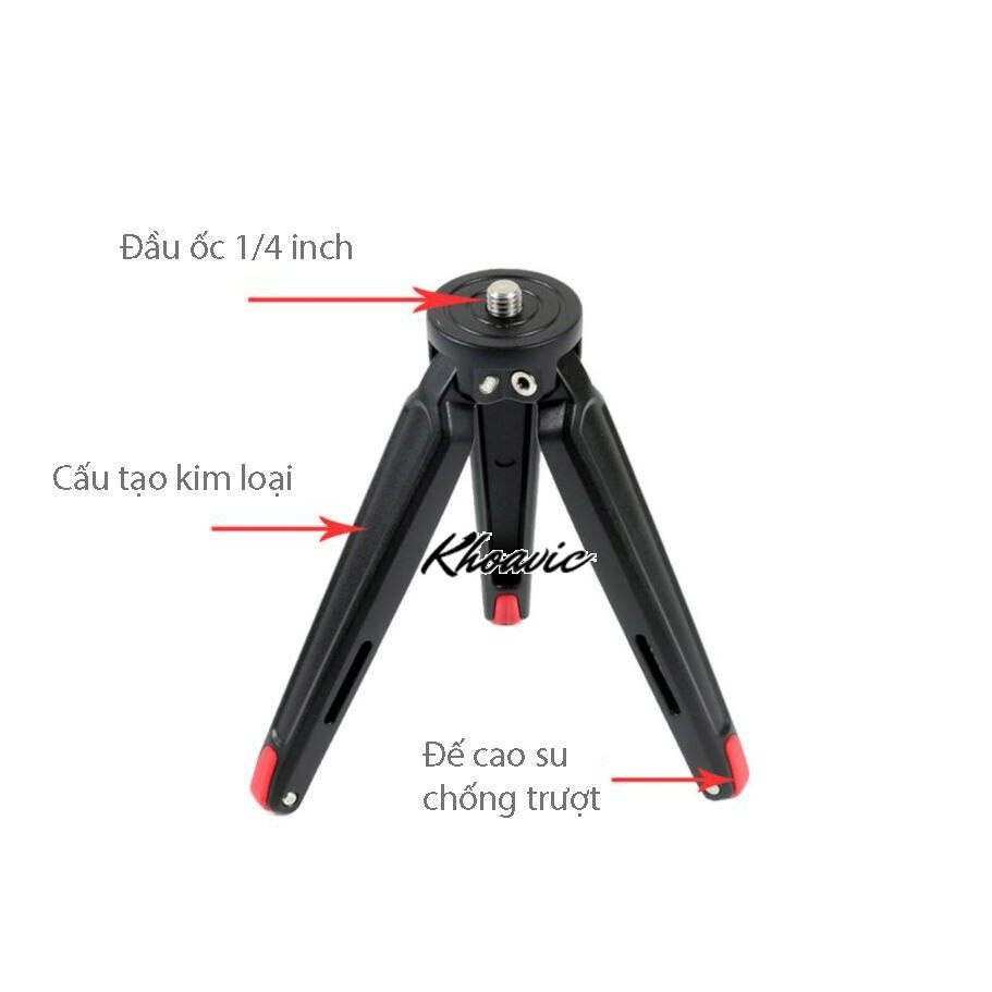 Chân Tripod kim loại cho gimbal