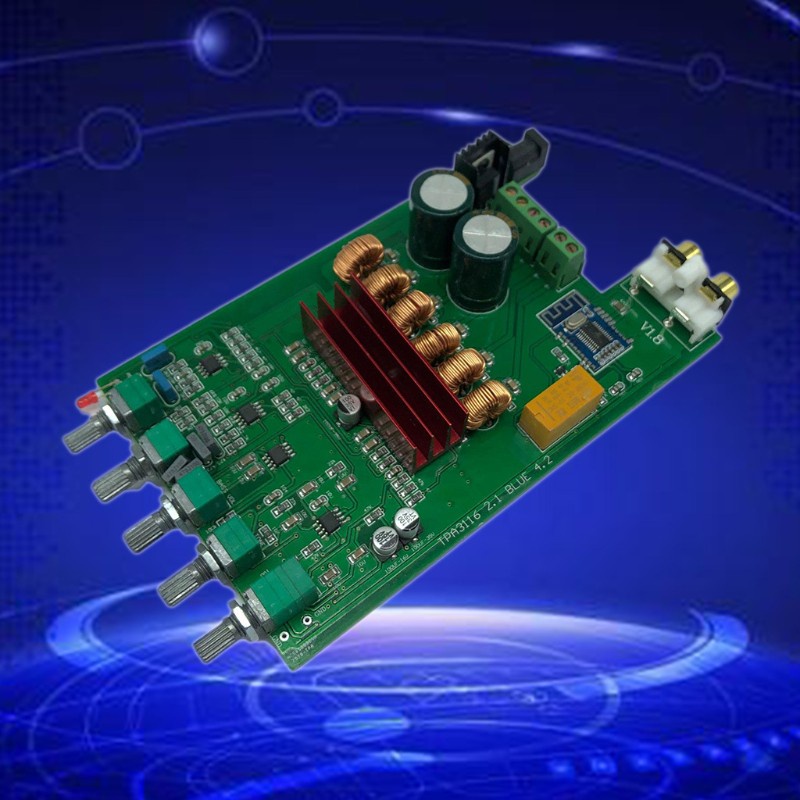 HSV DP1 TPA3116D2 Digital Amplifier Board 2.1Channel Stereo Bluetooth 5.0 50W*2+100W