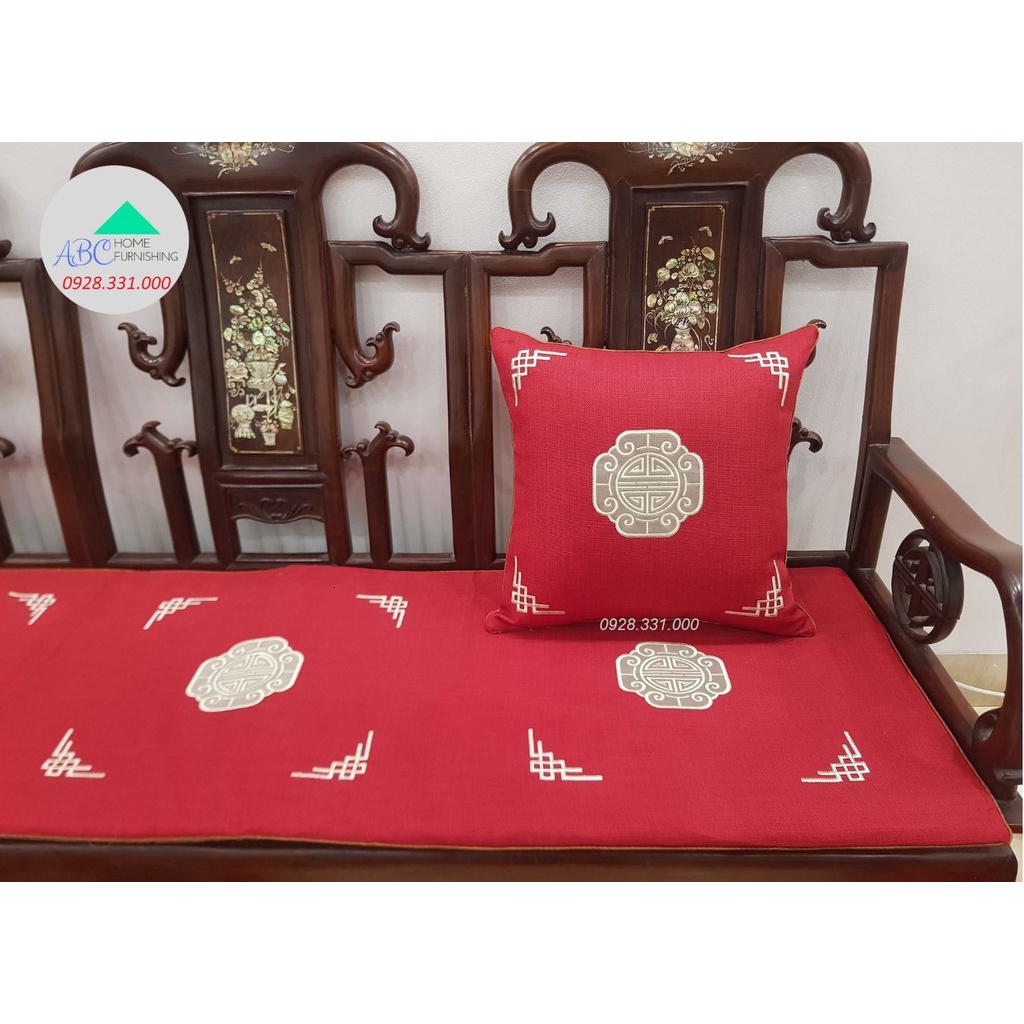 Thảm trải ghế gỗ, thảm trải ghế Sofa Hoàng gia cao cấp