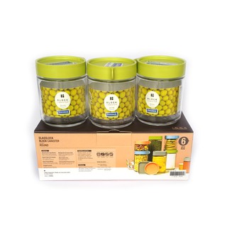 Bộ 3 hộp thủy tinh GLASSLOCK 400ml IG784