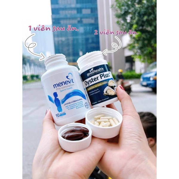 Viên uống Menevit 30-90 viên,viatmin cho nam giới hỗ trợ sinh lý,tăng khả năng thụ.thai