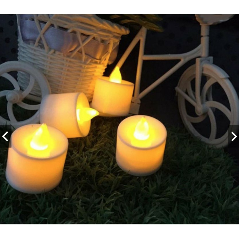 Nến điện tử, nến mini decor shop, đèn led trang trí lễ tết, sinh nhật ( tặng kèm pin ) - NgocThi Store