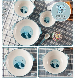 Set bát đĩa sứ hàng xuất Nhật