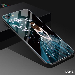 Ốp lưng Iphone 6 Plus/6s Plus in 3D hình dạ quang mặt kính cường lực
