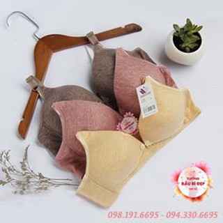 Áo Lót Bầu Loại Trơn (Cúc Mở, Mặc Cả Sau Sinh Cho Con Bú)