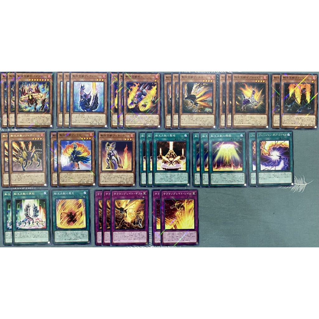 Yugioh - Bộ Bài Salamangreat Tiếng Nhật Cho Các Bài Thủ.