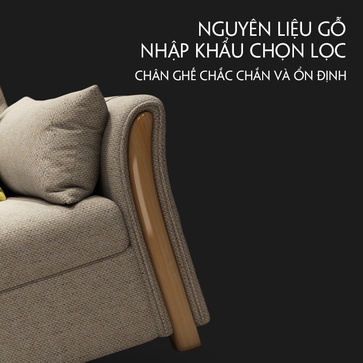 Giường Sofa thông minh, Ghế Sofa Đa Năng Gấp Gọn Siêu Tiện lợi ( Tặng Kèm 6 Gối )