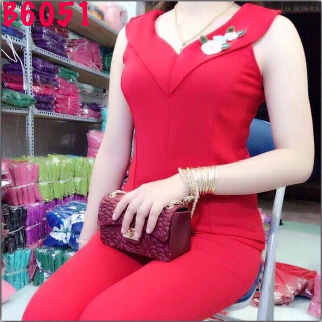 Đồ bộ thun cát hàn mẫu 007