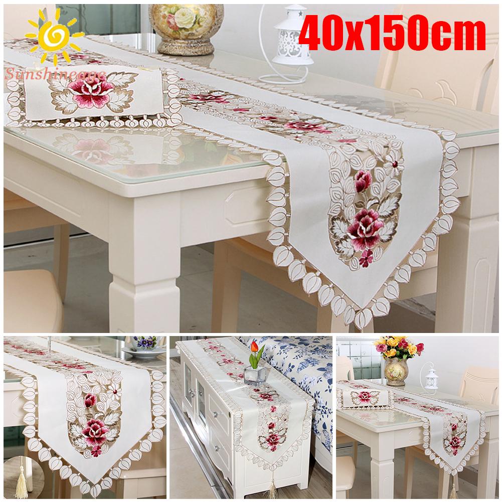 Khăn Ren Trải Bàn Hình Chữ Nhật