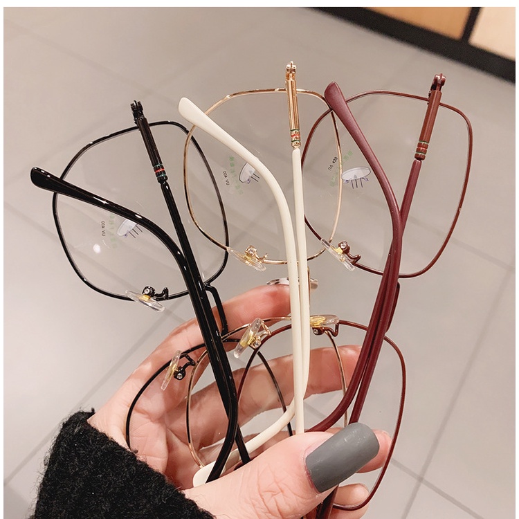 Kính cận VIENDO gọng vuông chống ánh sáng xanh cao cấp siêu mỏng màu sắc thời trang 0~6.00 độ cho nam nữ