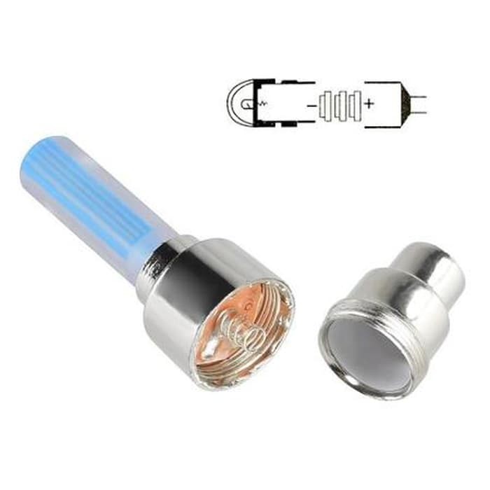 1 Đèn Led Neon Chống Thấm Nước Gắn Van Bánh Xe Đạp / Xe Hơi