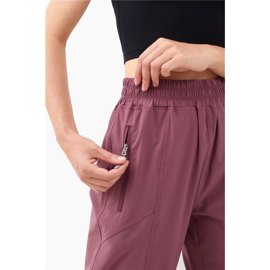 Quần jogger tập gym,yoga (vải dù) nữ