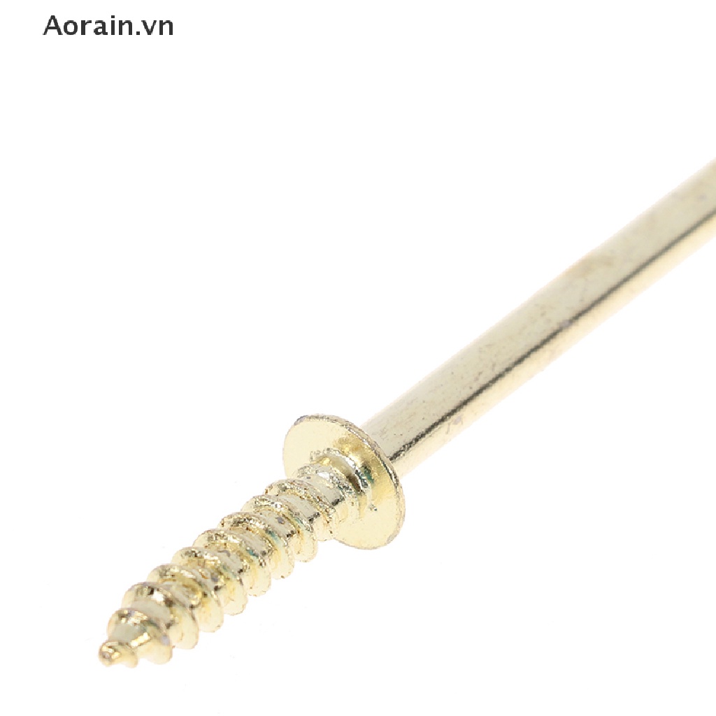 【Aorain】 10pcs L shape Dresser Cup Hooks Right Angle Screws 7 Style Hanger Iron Hanging .