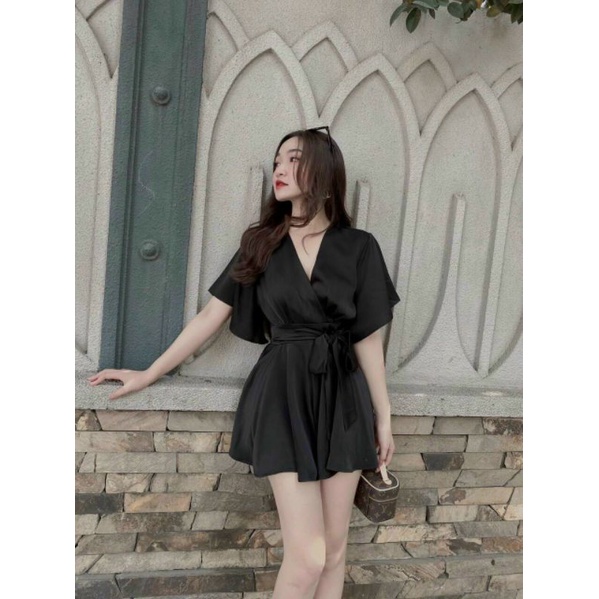 Đầm cột nơ eo cực xinh