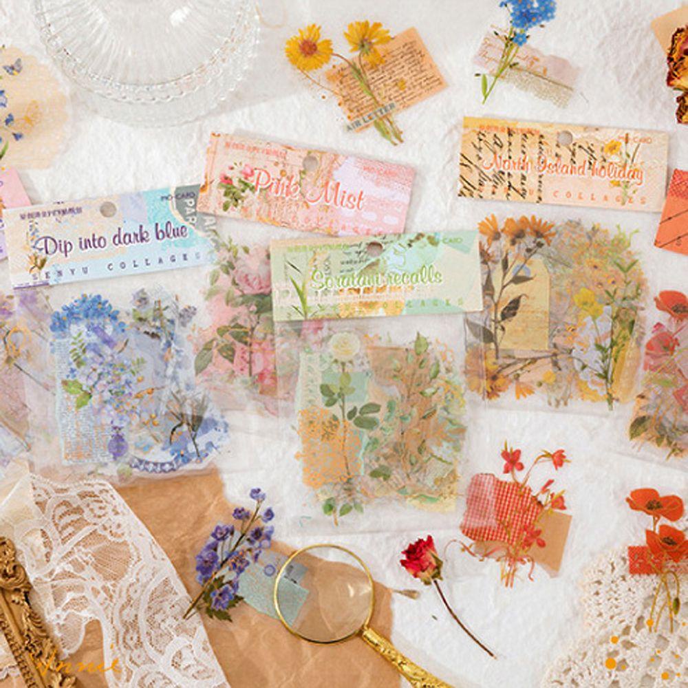 Nhãn Dán Trang Trí Sổ Tay / Nhật Ký Phong Cách Cổ Điển