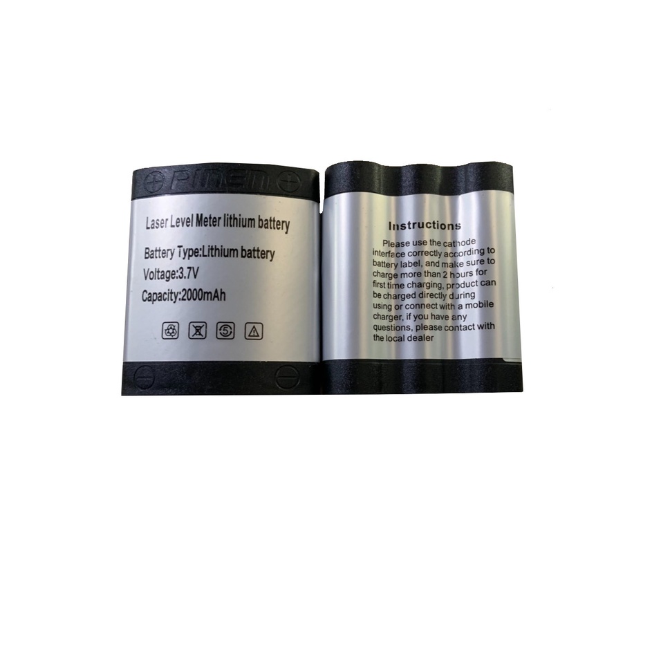 Pin sạc máy bắn cốt, máy cân bằng laser 5 tia 3.7 - 4.2v pin bé