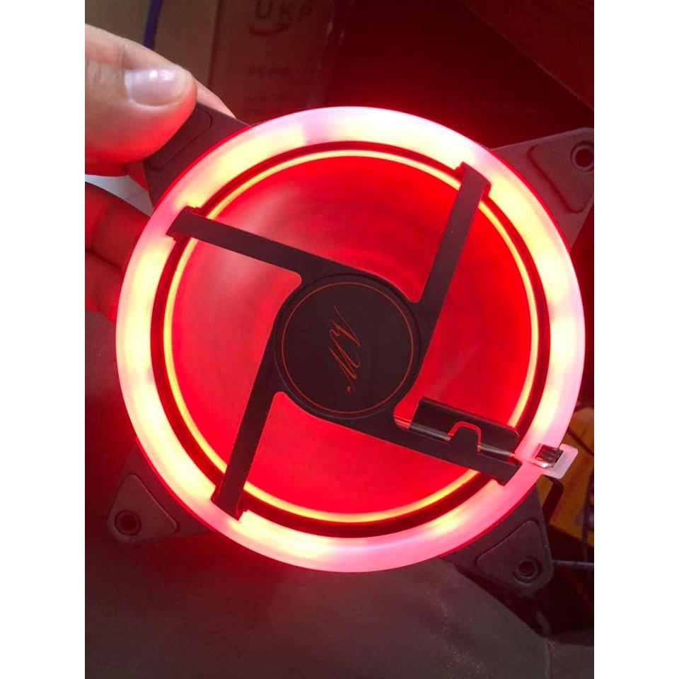Fan led RGB 12cm dùng gắn thùng pc