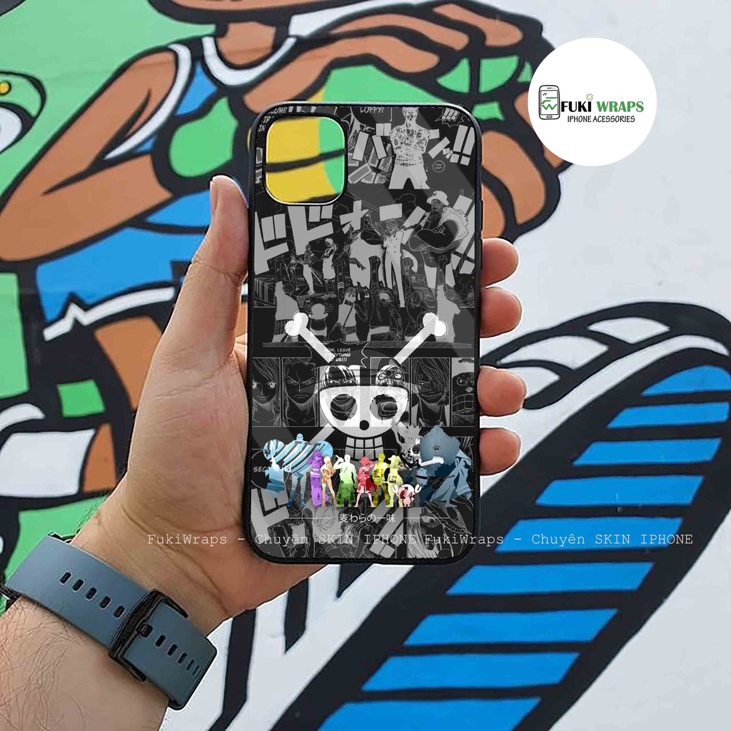 Ốp Lưng Kính Cường Lực / Case One Piece Chống Vỡ Dành Cho 13ProMax 12ProMax 11ProMax X XSMAX Fukishop