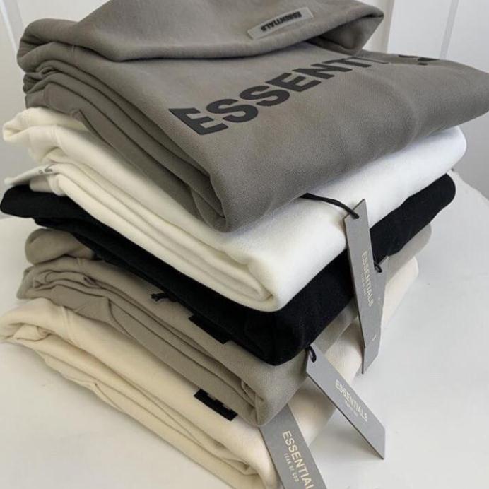 Áo Hoodie Essentials Chất Nỉ Bông Cotton Dày Dặn Có Đủ 5 Màu Hot 2021 Cho Nam Nữ