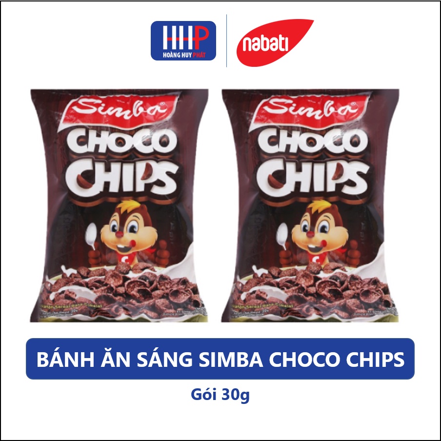 Bánh Nabati ăn sáng Ngũ cốc Socola SIMBA Sereal 30g