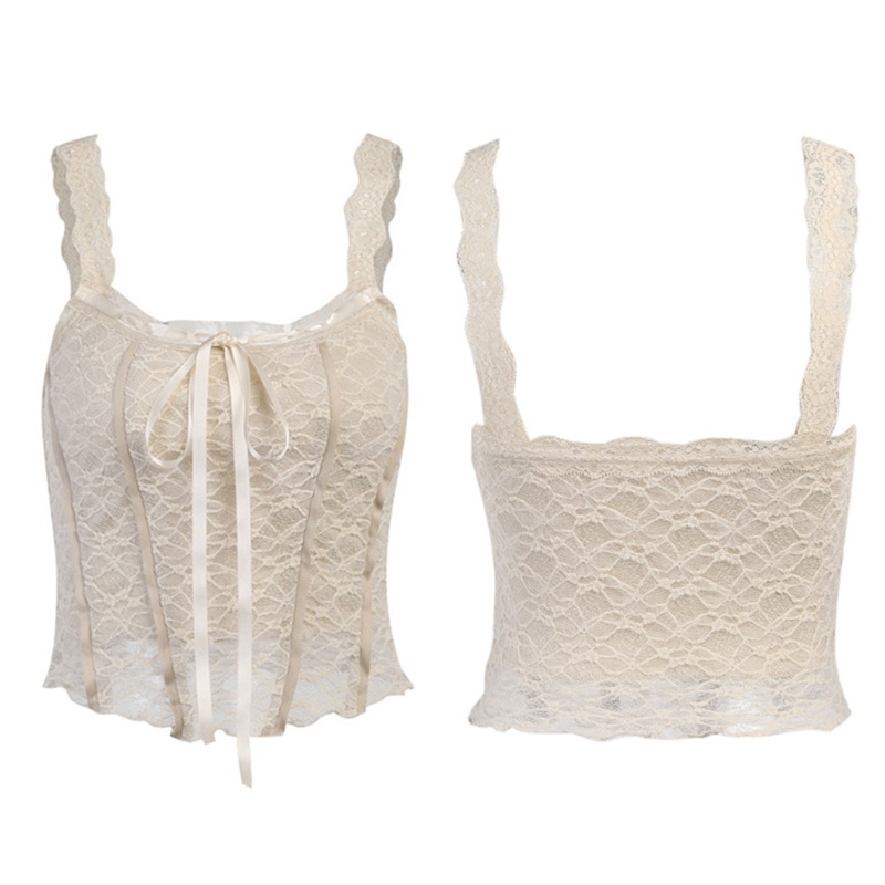 Áo Croptop Không Tay Cổ Vuông Màu Sắc Đơn Giản Phong Cách Retro Thời Trang Mùa Hè Cho Nữ | BigBuy360 - bigbuy360.vn