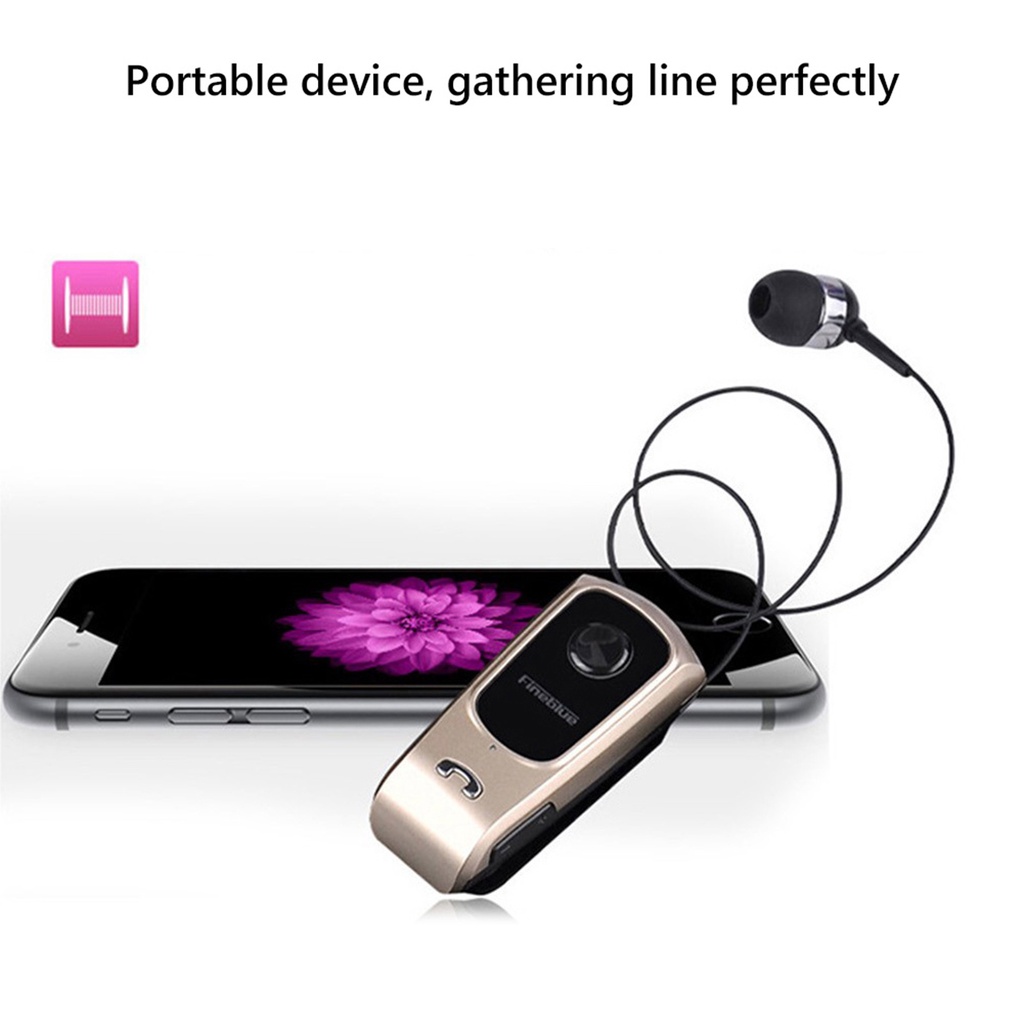[BMM1] Tai Nghe Bluetooth Fineblue F920 Kẹp Cổ Áo Cảnh Báo Thông Tin Được