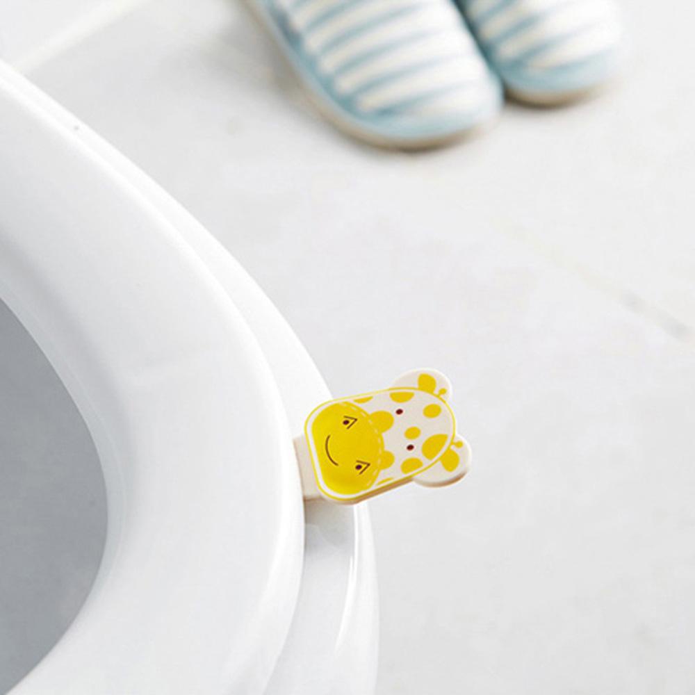 Vỏ Bọc Nâng Nắp Bồn Cầu Trong Suốt Di Động Tiện Dụng Cho Nhà Tắm / Du Lịch