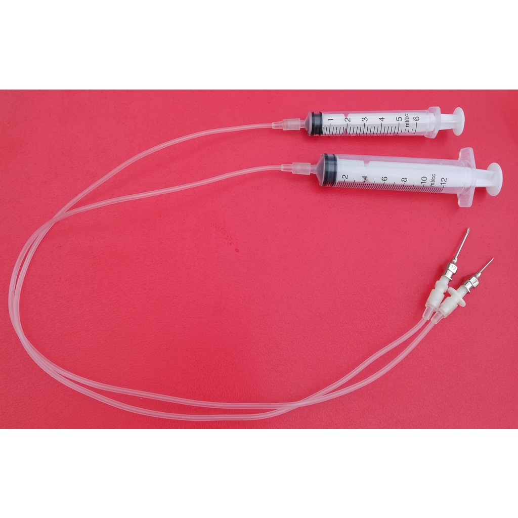01 Cái dây nối kim tiêm thú y dài 0,5m; Dùng tiêm các loại dung dịch sản phẩm cho gia súc, chó, mèo, trâu, bò, lợn